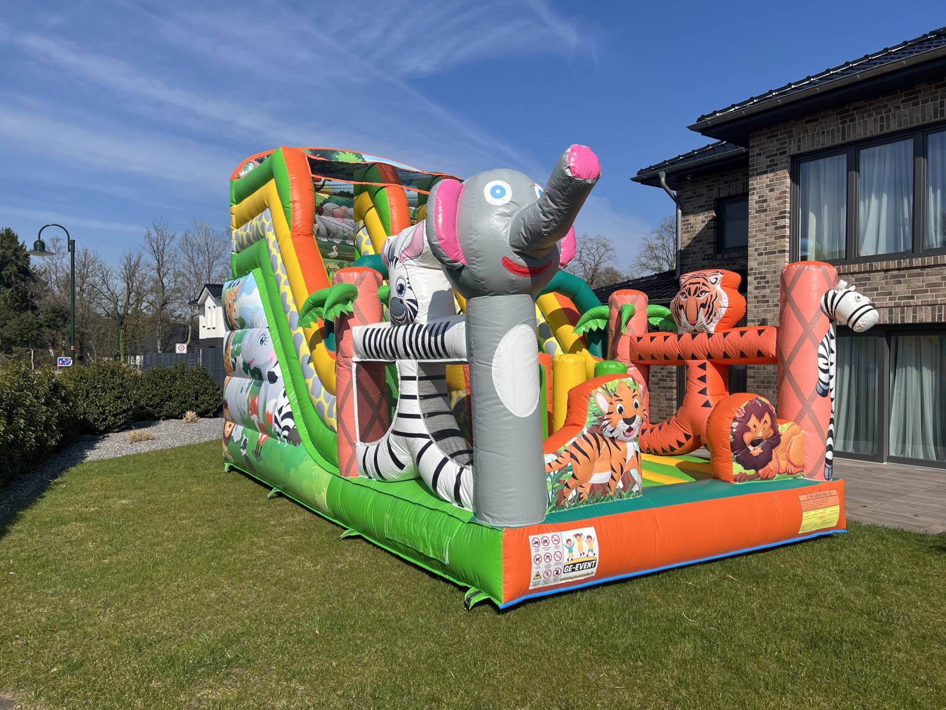 Hüpfburg Safari Mieten Leihen Oldenburg