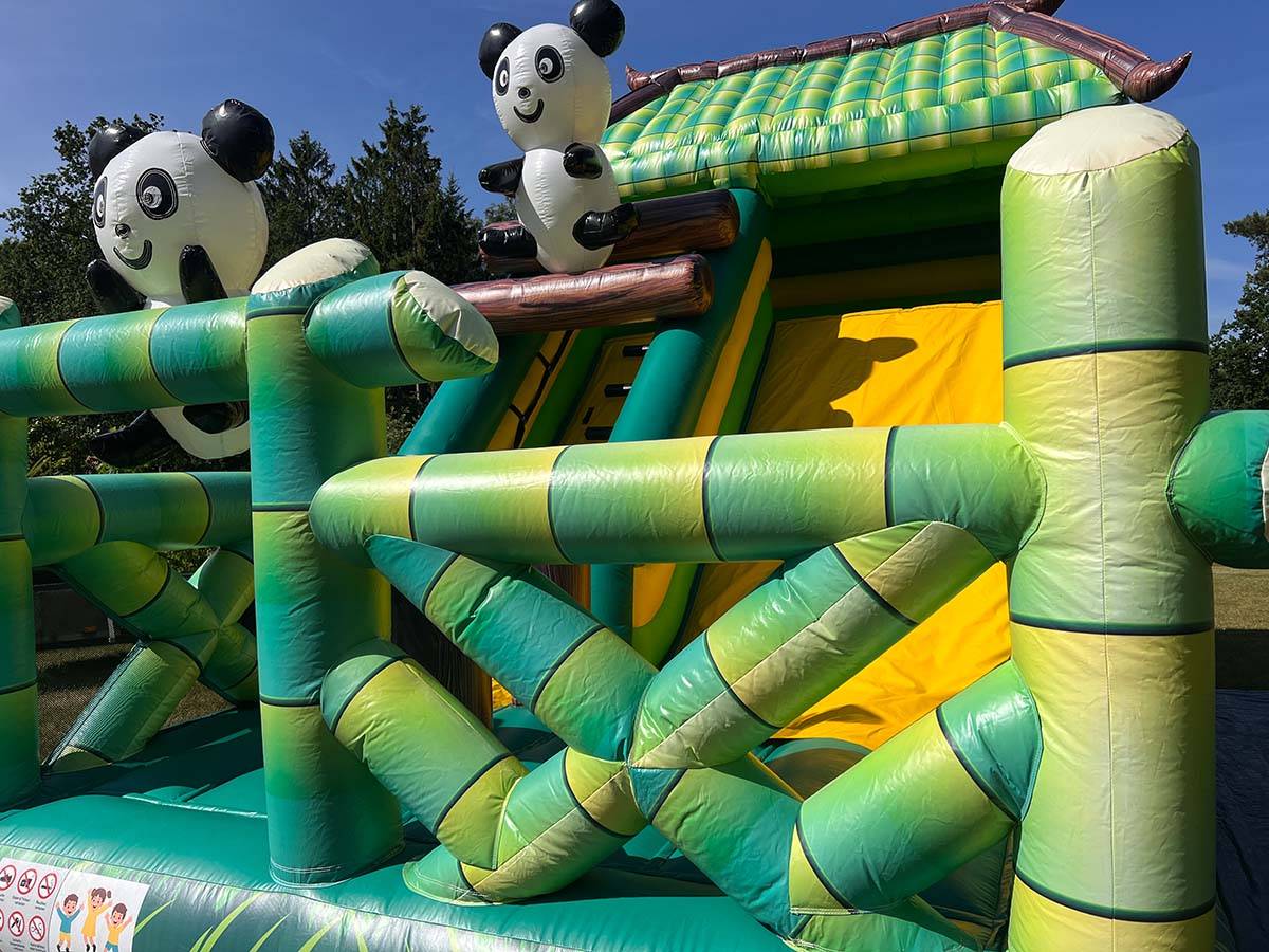 Panda Hüpfburg Mieten leihen Cloppenburg