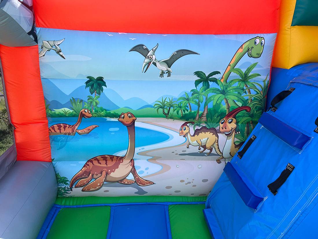 Drachen Dino Vulkan Visbek Mieten Hüpfburg jpg
