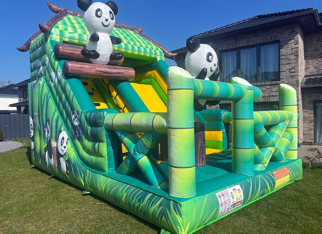 Panda Hüpfburg Mieten leihen Delmenhorst