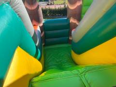 Affen Gorilla Dschungel Hüpfburg ge-event Rutsche