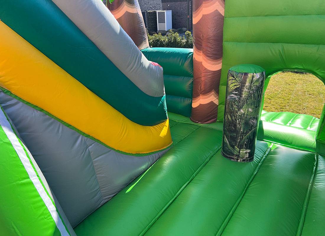 Affen groß Dschungel Hüpfburg ge-event Rutsche Oldenburg