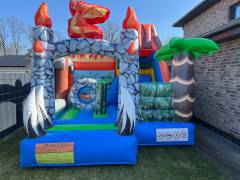Drachen Dino Hüpfburg ge-event Rutsche