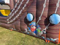 Piratenschiff Ahlhorn Hüpfburg Rutsche Pirat
